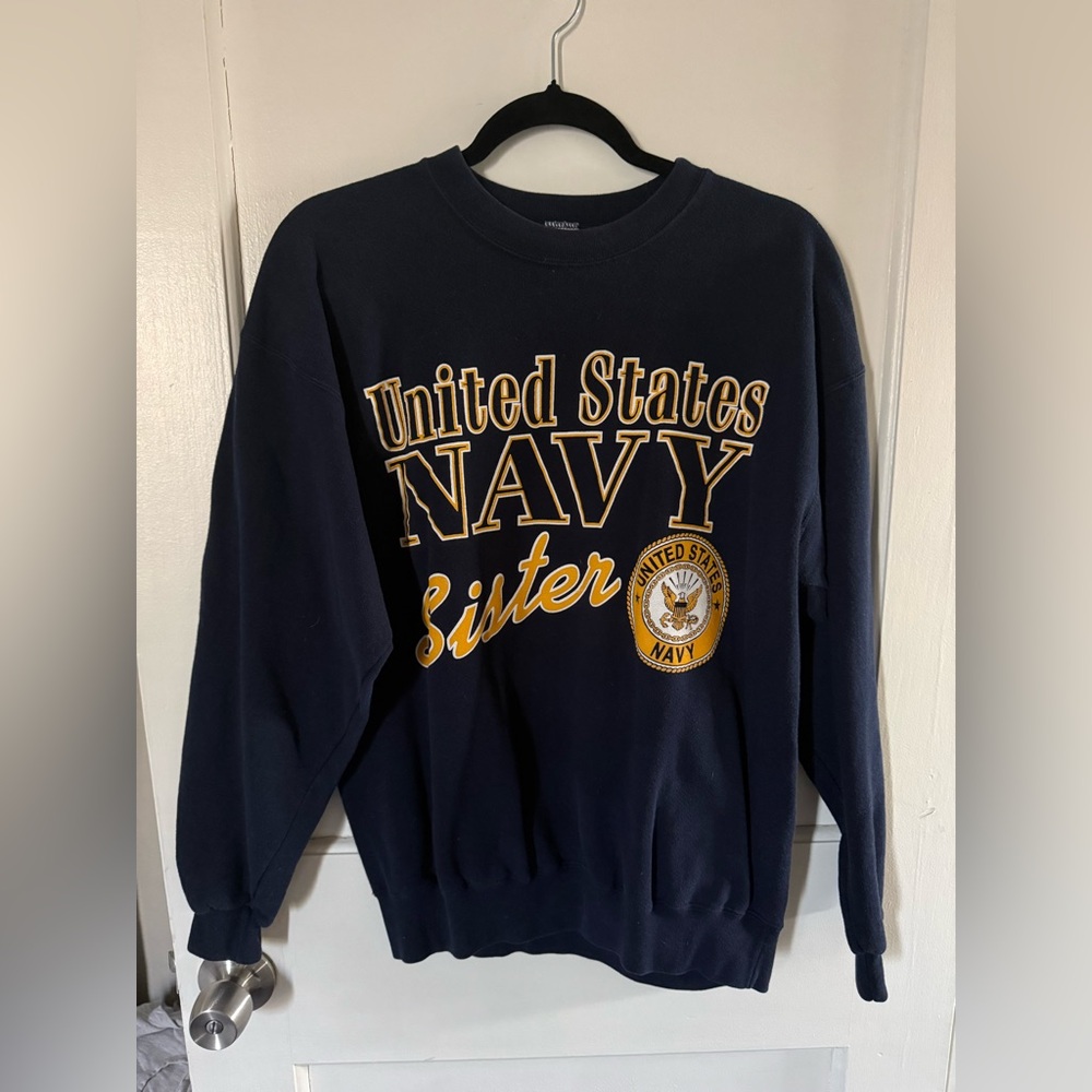 United States Navy Sister Crewneck